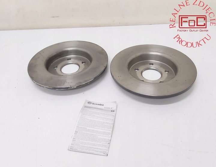 фото №14, Brembo 08.9975.11 диск гальмівна