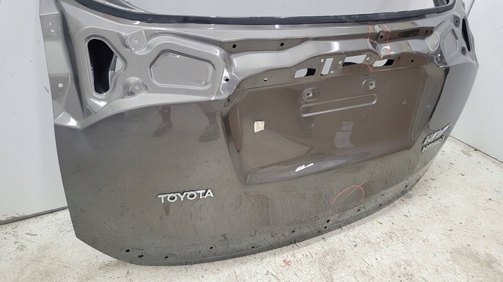 фото №9, Toyota rav4 iv 4 рестайлінг 15- кришка кришка багажника зад задня fv