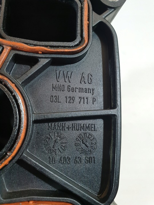 фото №9, Коллектор всасывающий 03l129711p volkswagen t5 t6 2.0 tdi caa