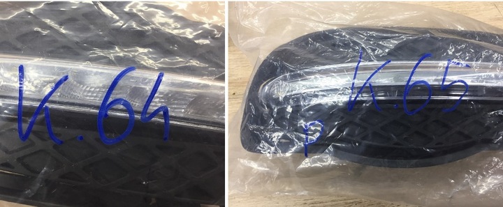 фото №10, Комплект решётка решётки хром led drl правый левый do mercedes w204 2007-2011