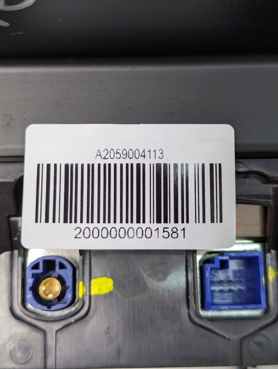 фото №7, Дисплей экран монитор навигации mercedes c 200 a2059004113