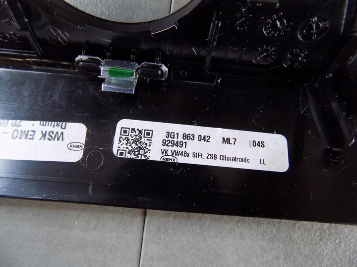 фото №5, Vw passat b8 dekor радіо панель 3g1858069e