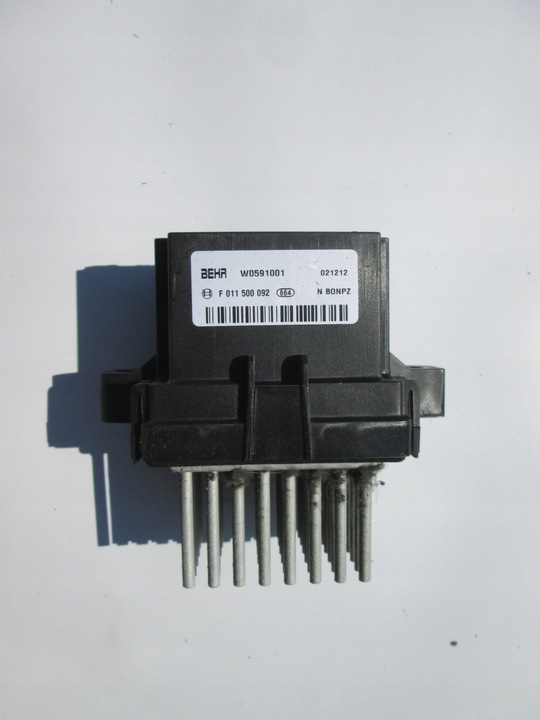 фото №9, Chrysler town country 11 резистор вентилятор резистор jez grand caravan dodge