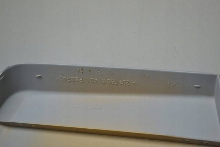 фото №9, Mercedes w201 накладка планка бампера зад ліва