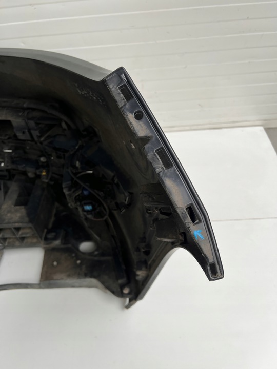 фото №12, Бампер переднє перед renault grand scenic iii 3 перший рестайлінг 4 pdc