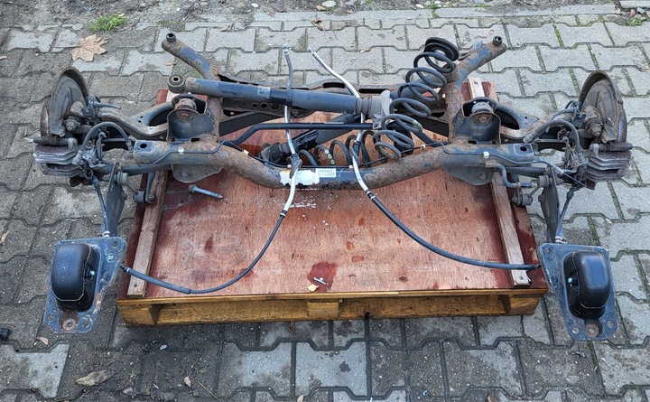 фото №1, Seat altea вісь задня підвішування супорт затискачі амортизатор ступиця