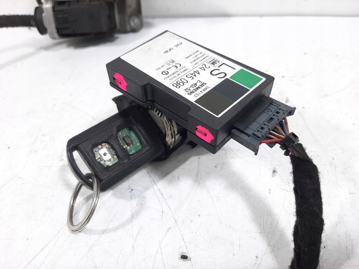 фото №14, Opel corsa c 1.2 16v 02r набор стартовый блок управления двигателя 24443796 ax