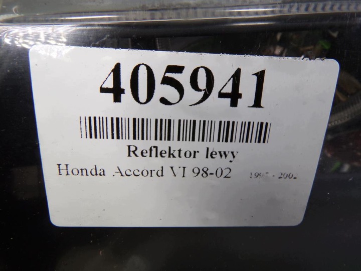 фото №6, Honda accord vii фара передняя левая