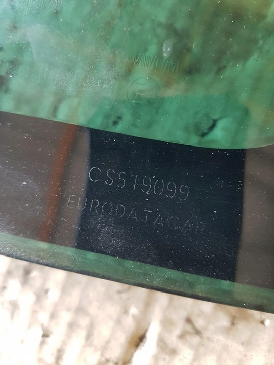 фото №3, Стекло кузовная правый зад 2012r citroen ds5