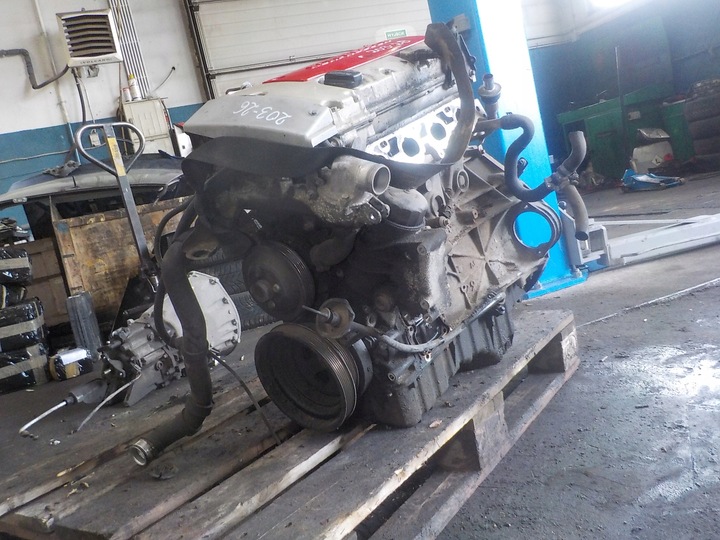 фото №8, Двигун стійка 111955 163km mercedes c w203 2.0b