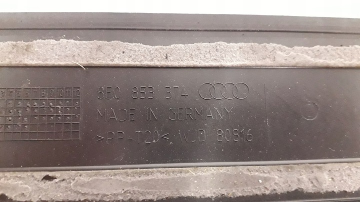 фото №11, Планка захист накладка порога kpl audi a4 b6 sedan 8e0853373 8e0853375