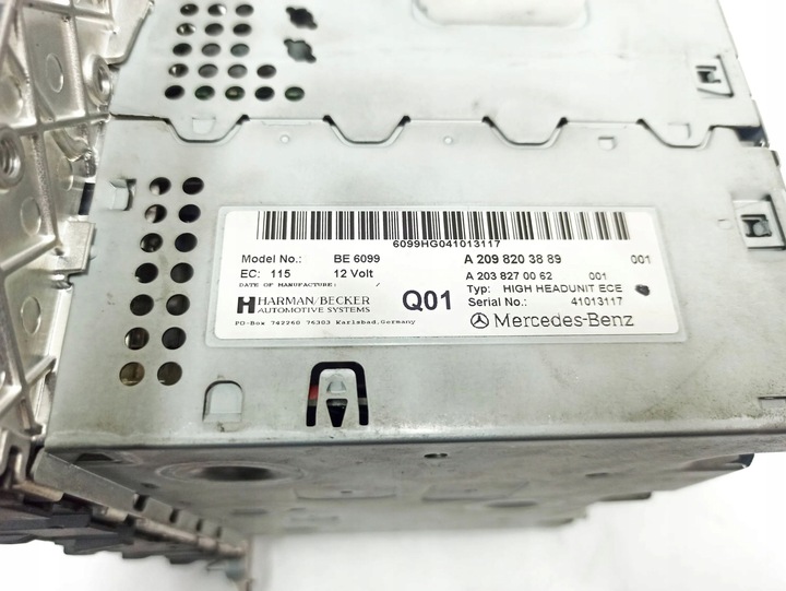 фото №16, Mercedes-benz cls c219 2005 радіоприймачі