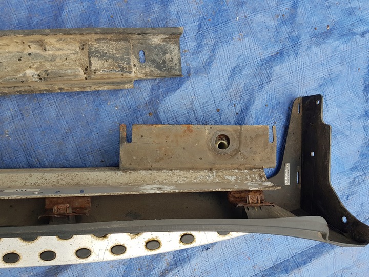 фото №11, Лівий поріг mercedes ml w164 накладка планка