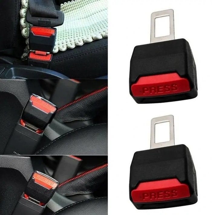 фото №8, 2x заглушка do ремней безопасности адаптер штекер ремня автомобиля