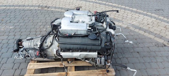 фото №8, Двигун комплектний коробка передач jaguar xkr xk x150 4.2 v8