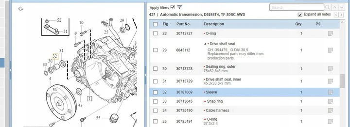 фото №6, Volvo xc90 2007 комплектные дифференциалы