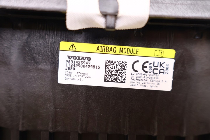 фото №9, Volvo xc60 ii набір подушка безпеки 39834785, 31436947, 31351335