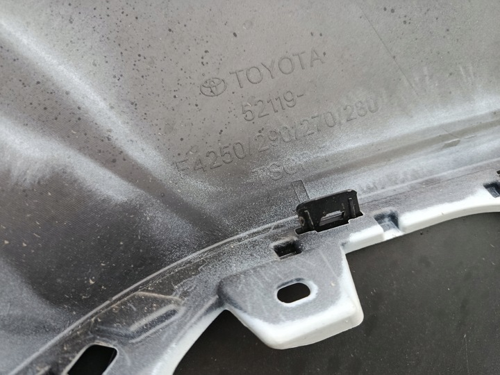 фото №16, Бампер перед переднє toyota chr ch-r ii колір білий 089