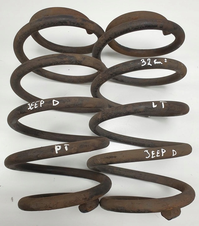 фото №1, Пружины задние зад jeep grand cherokee iii wh пара