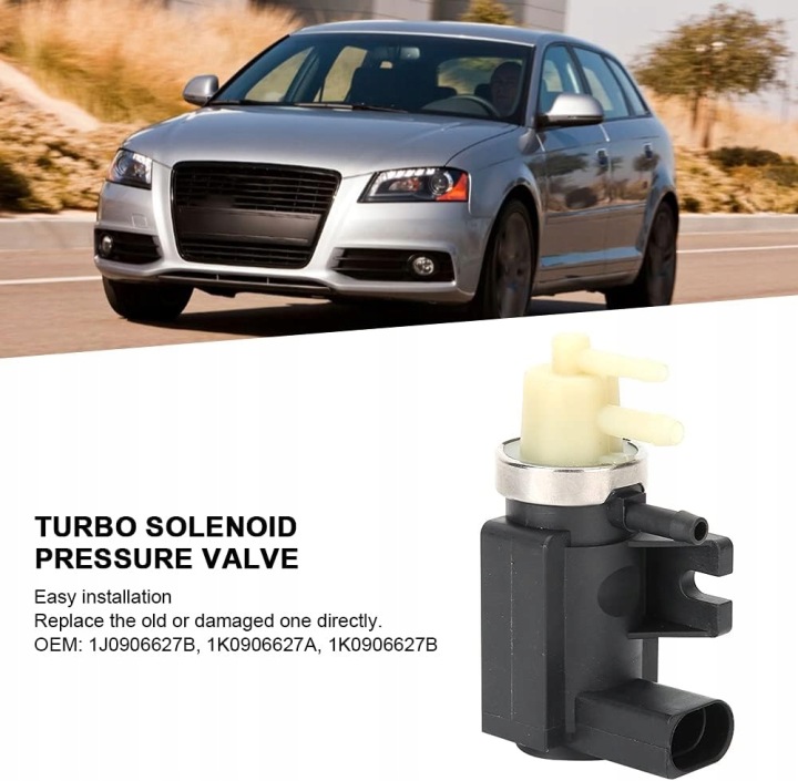 фото №7, Клапан управление турбины 1k0906627a 1k0906627b audi a3 tt