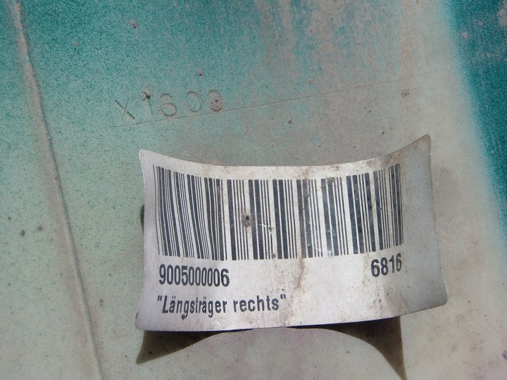 фото №6, Планка накладка пороговая правая mercedes c w203 2,2 cdi универсал 816