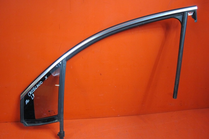 фото №1, Opel crossland x p17 h75 17- скло двері рамка хром прокладка ліва перед