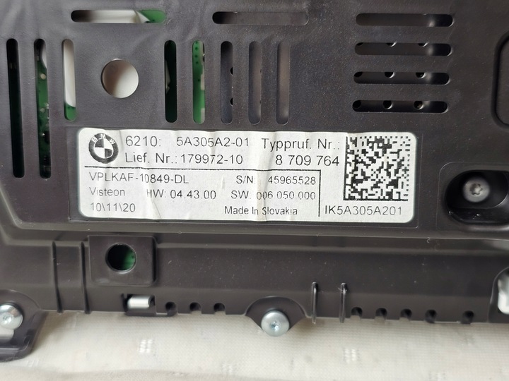 фото №6, Спідометр  прилади манометр віртуальний led bmw g20 g80 8709764 5a305a2 f44 f20