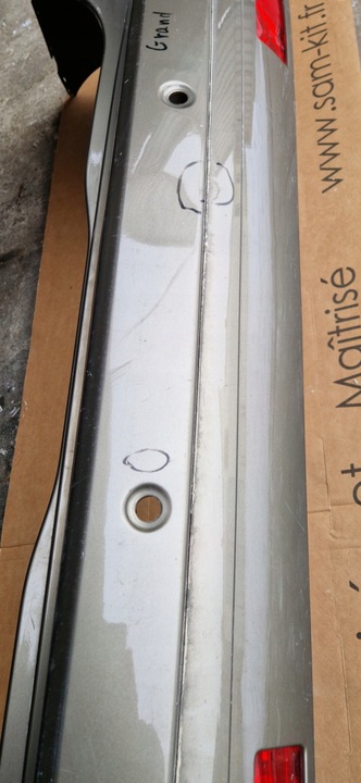 фото №3, Citroen c4 i grand picasso бампер зад pdc