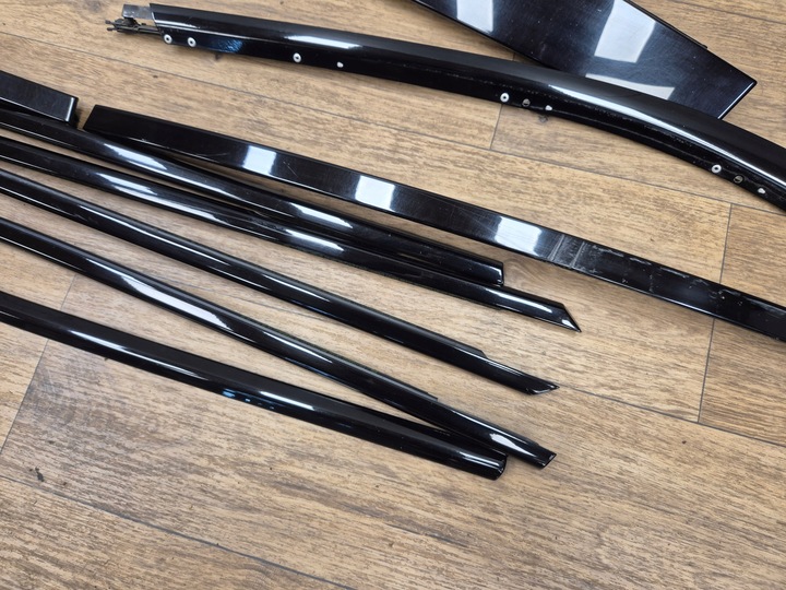 фото №7, Bmw f31 планки зовнішні тіньова лінія чорний блиск м-пакет комплект touring