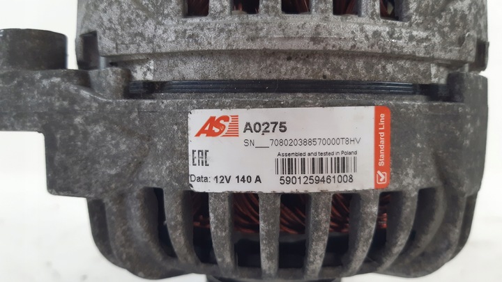 фото №7, Volvo v70 генератор a0275