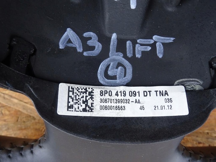 фото №10, Audi a3 8p рестайлінг 08-12 кермо мультифункція s-line 8p0419091dt