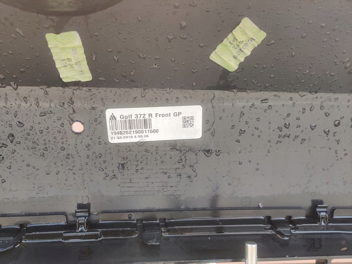 фото №13, Vw golf vii fl рестайлинг r бампер перед переднее