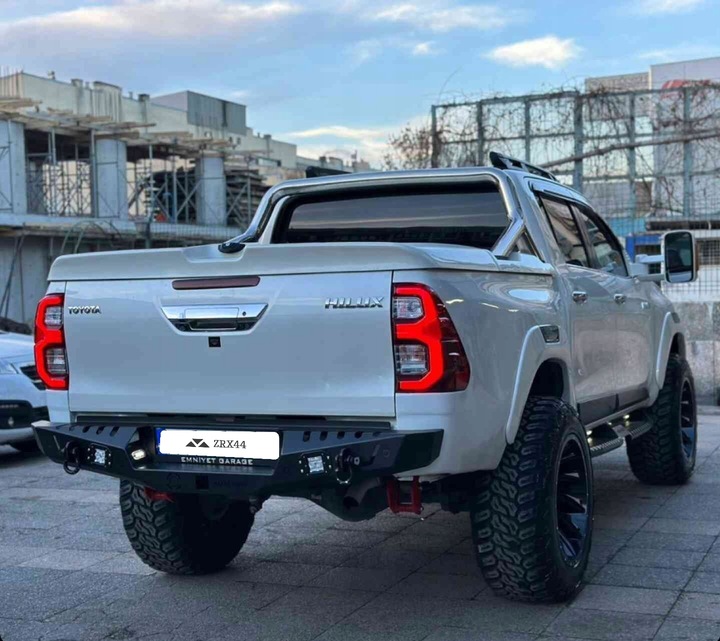 фото №11, Бампер задній сталевий toyota hilux 4x4 offroad зад