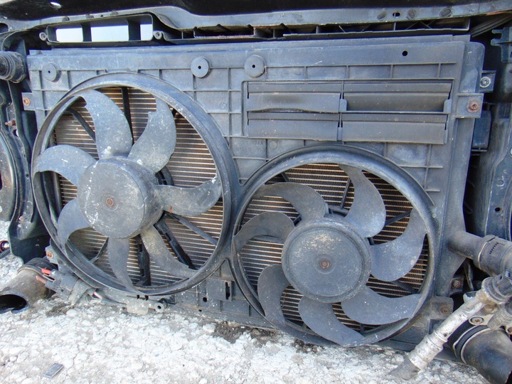 фото №12, Комплектный pas переднее усилитель радиатор vw golf v gti 2.0 tfsi axx bwa