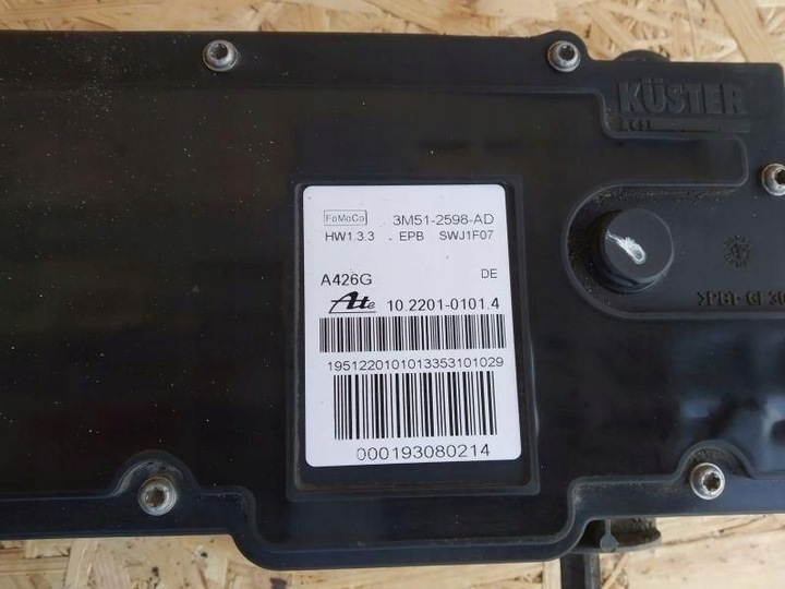 фото №5, Гальмо ручний електричний ford c-max cmax 3m51-2598-ad