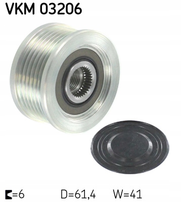 фото №2, Сцепление генератора skf vkm 03206