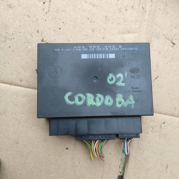 фото №1, Модуль комфорта seat cordoba ii 2 ibiza 3 6q0959433e