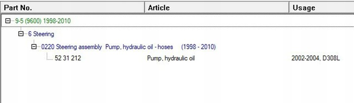 фото №5, Saab 9-5 2003 насоса усилителя