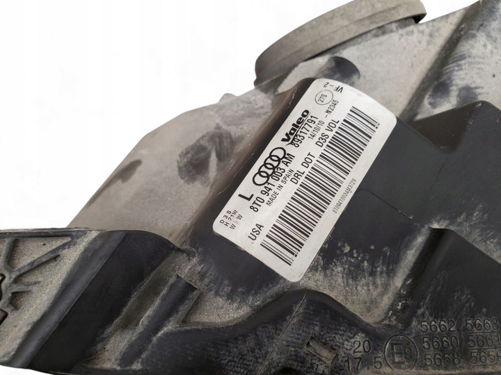 фото №10, Audi s5 8t0941003am перед сторона левая лампа передняя