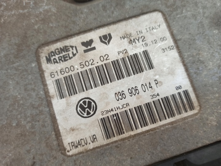 фото №10, Volkswagen golf iv 1.4 16v блок керування двигуном (ecu) 036906014p 61600.502.02
