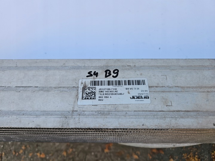 фото №7, Інтеркулер радіаторів наддув audi s4 b9 8w 3.0t 3.0 tfsi