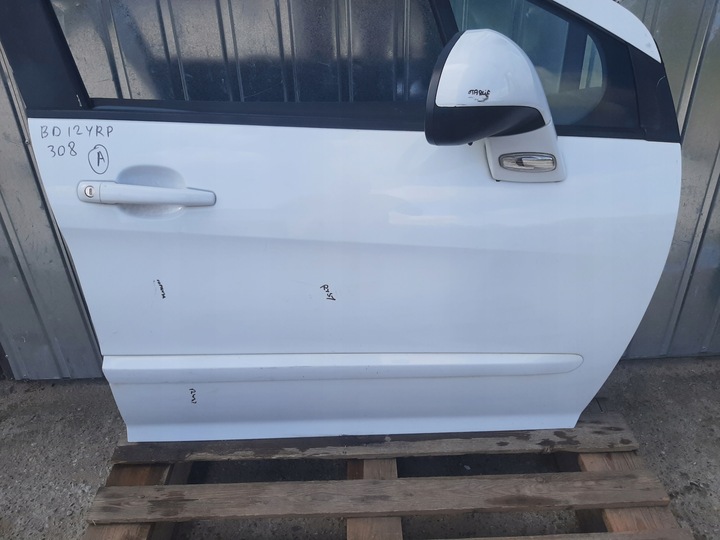 фото №10, Двері передні праві peugeot 308 t7 рестайлінг 2011-2013 оригінал лак ewpb
