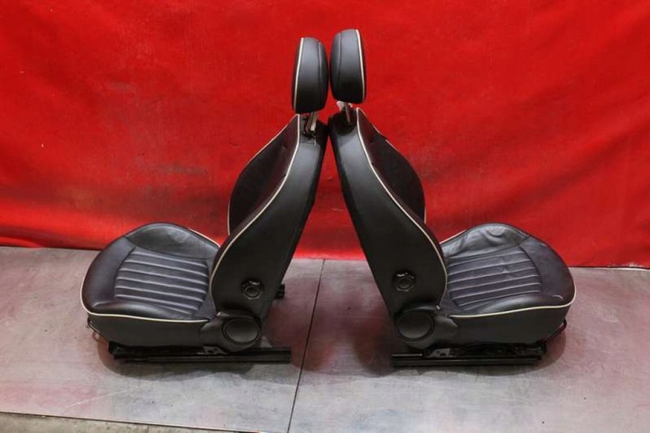 фото №16, Сидіння сидіння комплект боковина обшивки шкіряні eu mini cooper one r56 рестайлінг