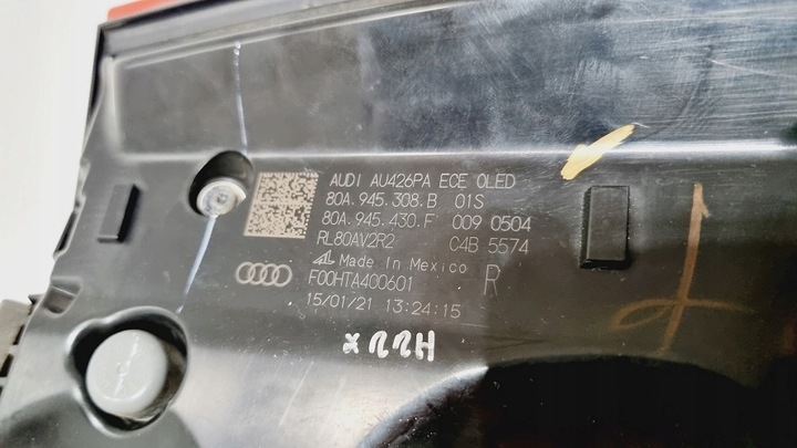 фото №8, Лампа зад права audi q5 ii рестайлінг 80a945308b led європа