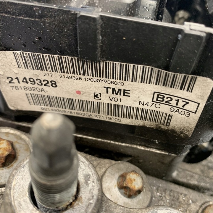 фото №16, Двигатель 2.0 d4d комплектный з osp. n47c20a toyota avensis iii рестайлинг t27 16r