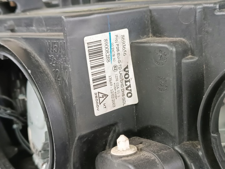 фото №8, Volvo v70 xc70 2000-2004 фара ліва передня ксенон 8693656 89008268