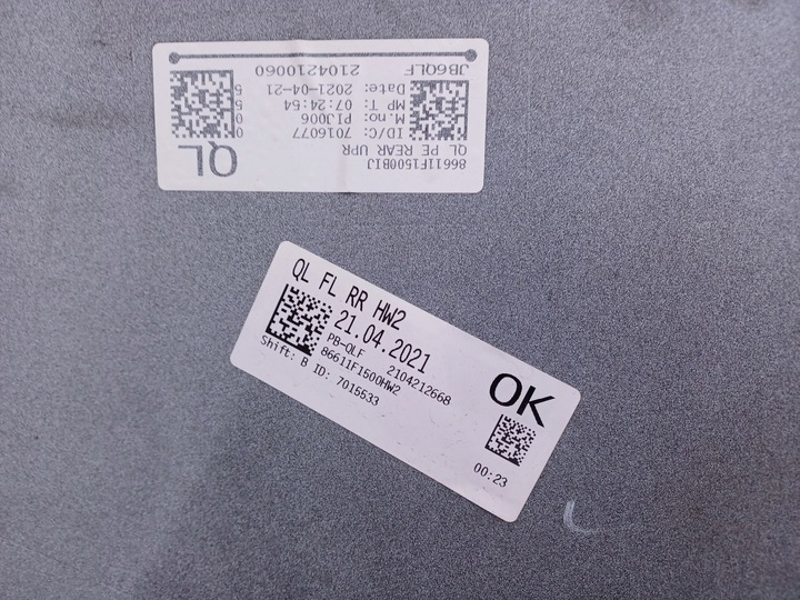 фото №8, Kia sportage 4 iv 18- бампер задній зад 86611f1500