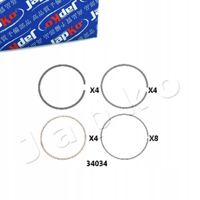 фото №1, Кольца japko do honda accord iv 2.0i