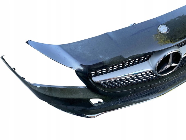 фото №14, Бампер, решётка, решётка радиатора, решётки, хромированные элементы mercedes cla a117 рестайлинг 538.