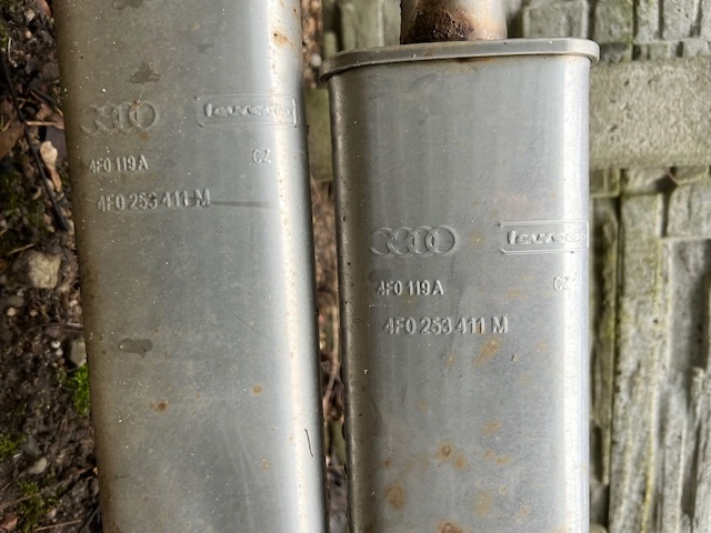 фото №10, Выхлоп глушитель конечный audi a6 c6 рестайлинг